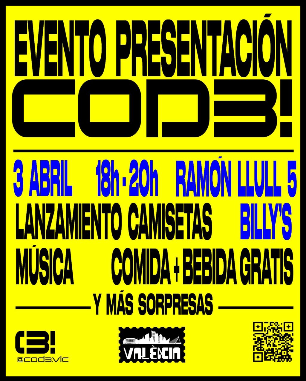 Instagram post from cod3.vlc. This post is in position 13.