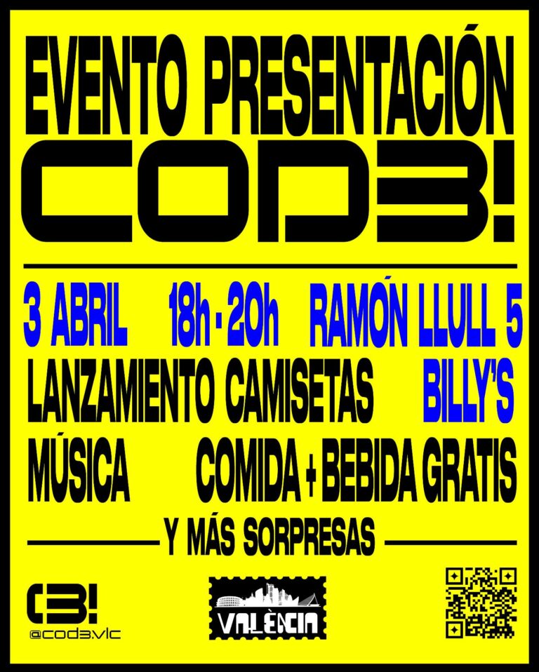 Instagram post from cod3.vlc. This post is in position 14.